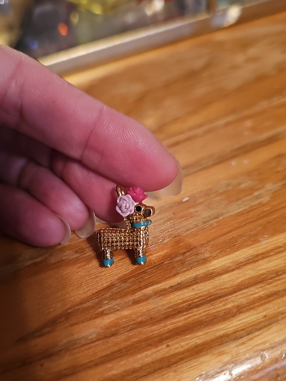 Kate Spade 14k Gold Penny Pinata Mini Charm - Picture 3 of 7